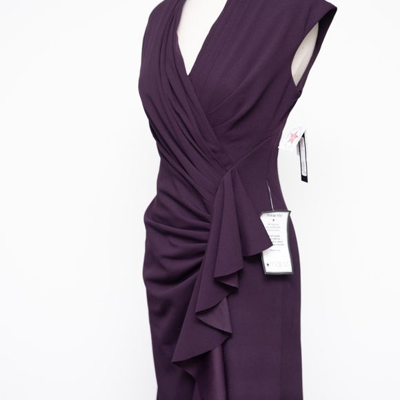 Betsy and Adam - Waterfall Ruffle Gathered Waist Gown - Picture 12 of 15